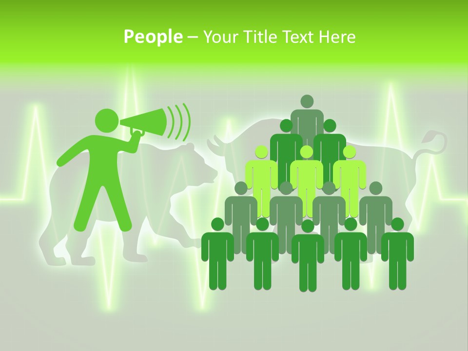 Bull Market Bullish Technical Analysis PowerPoint Template