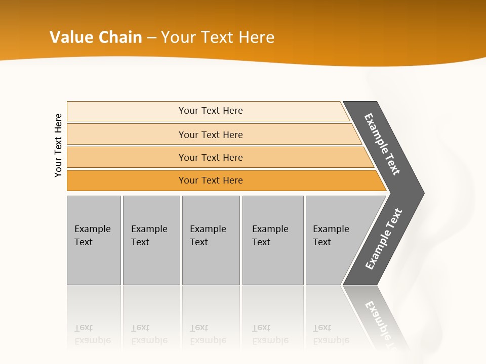 White Illustration Object PowerPoint Template