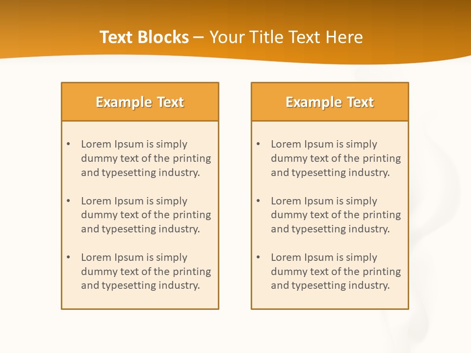 White Illustration Object PowerPoint Template