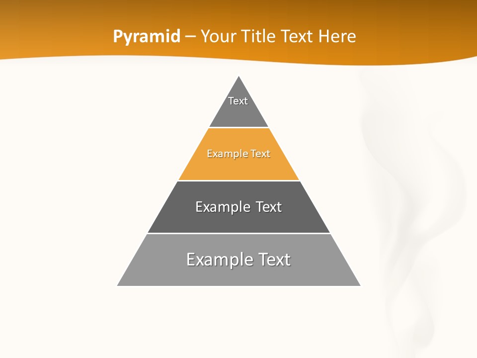 White Illustration Object PowerPoint Template