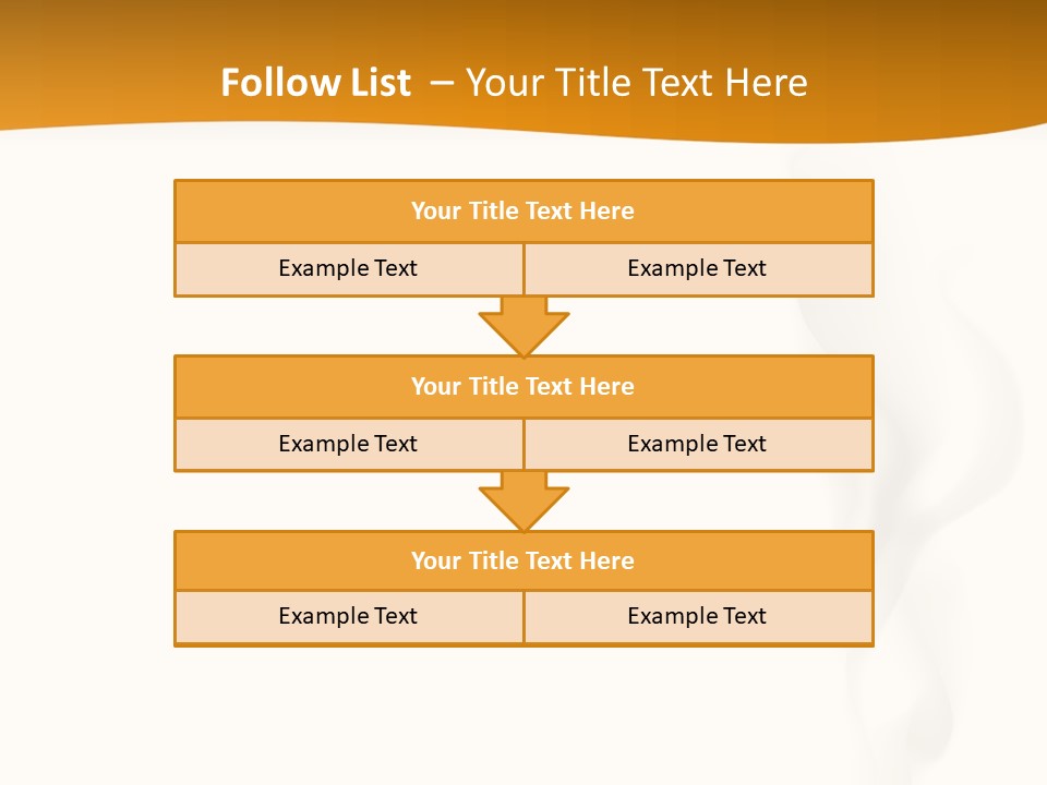 White Illustration Object PowerPoint Template