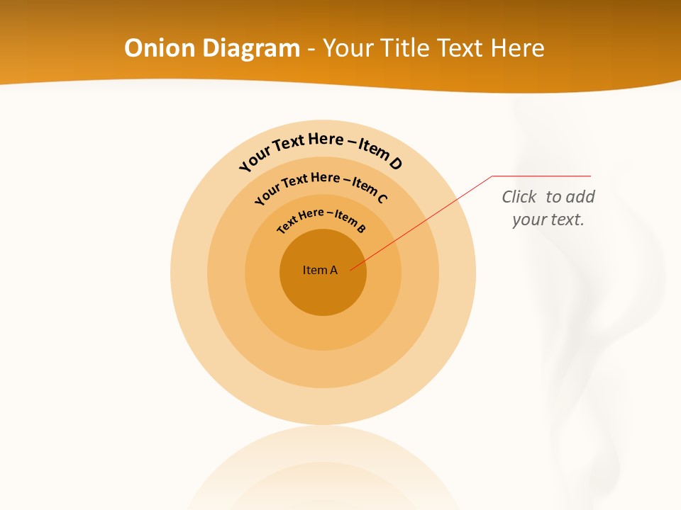 White Illustration Object PowerPoint Template