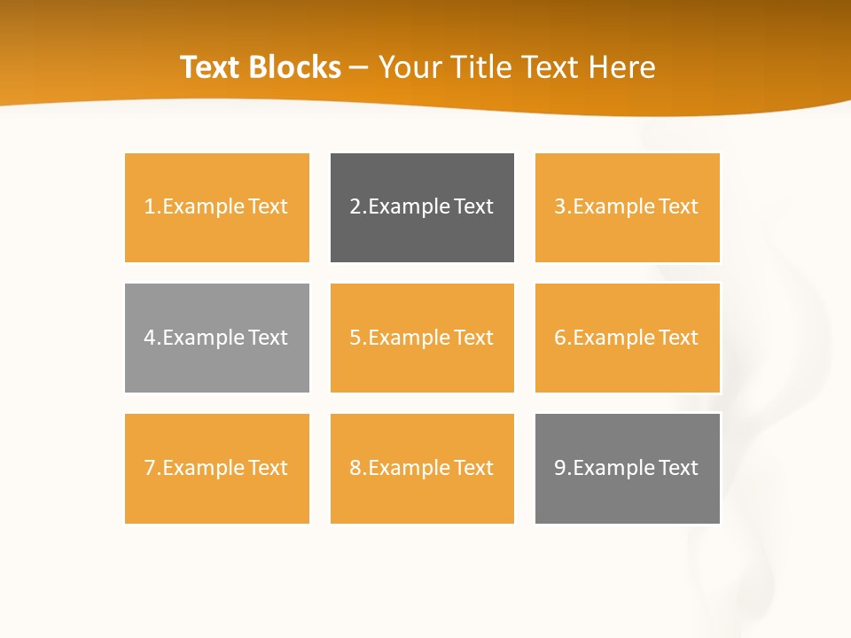 White Illustration Object PowerPoint Template