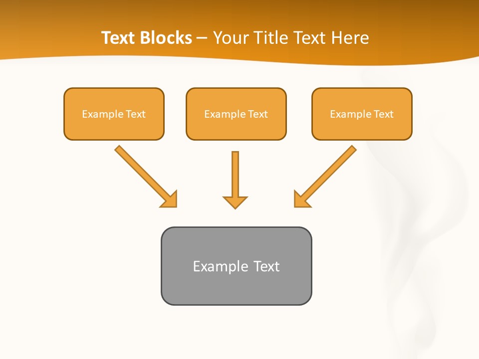 White Illustration Object PowerPoint Template