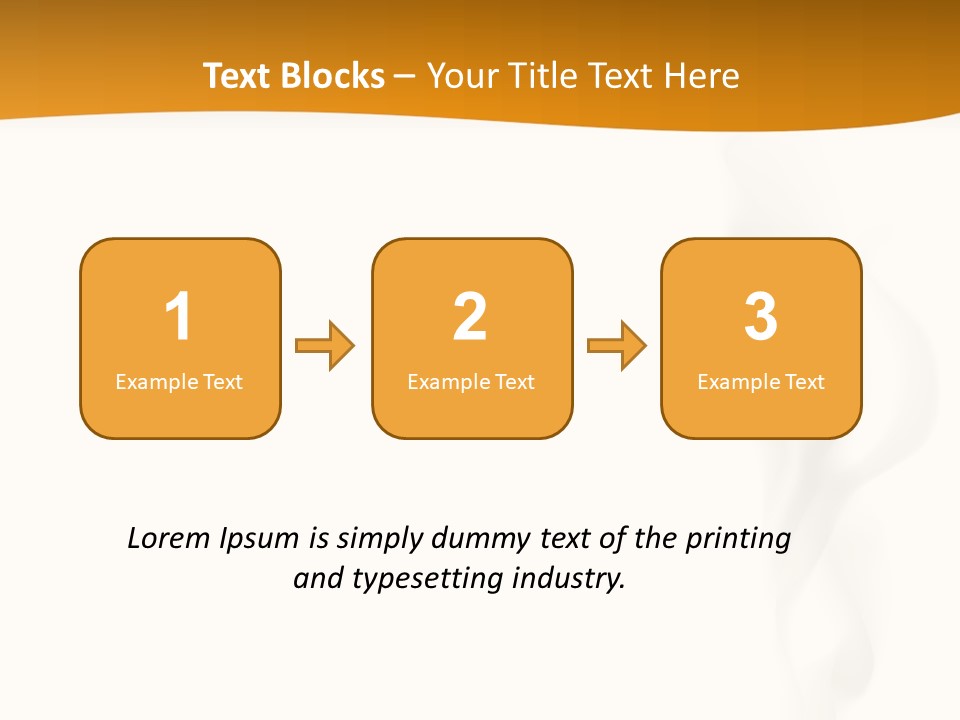 White Illustration Object PowerPoint Template