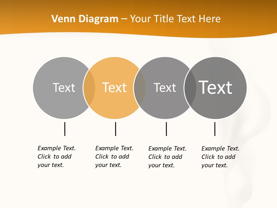 White Illustration Object PowerPoint Template
