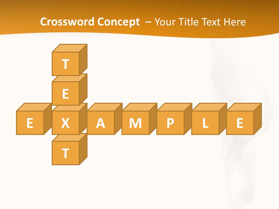 White Illustration Object PowerPoint Template