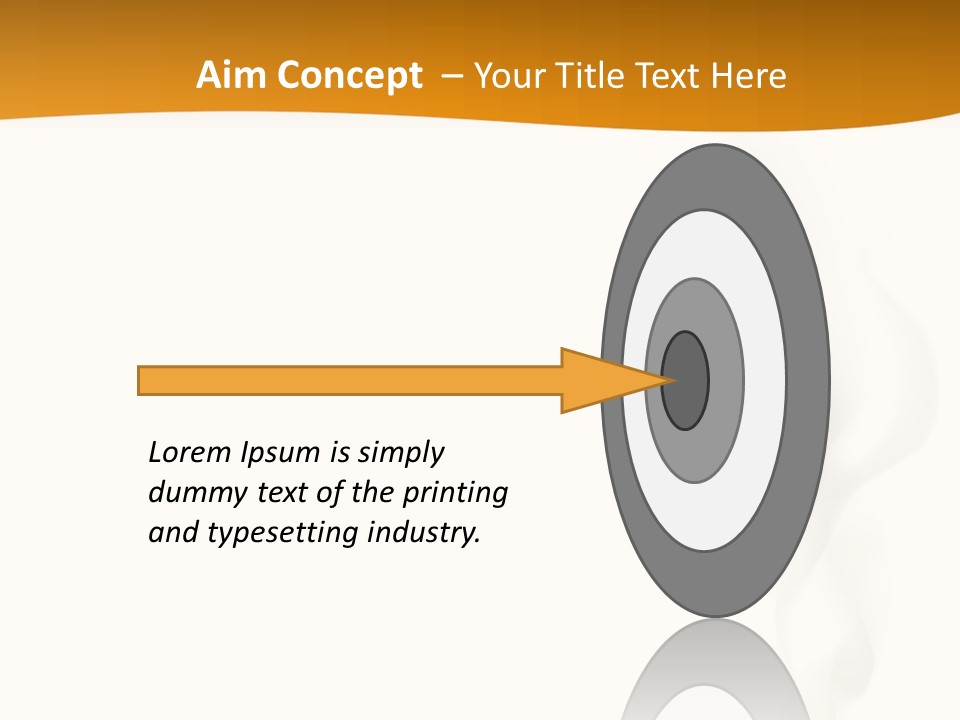 White Illustration Object PowerPoint Template