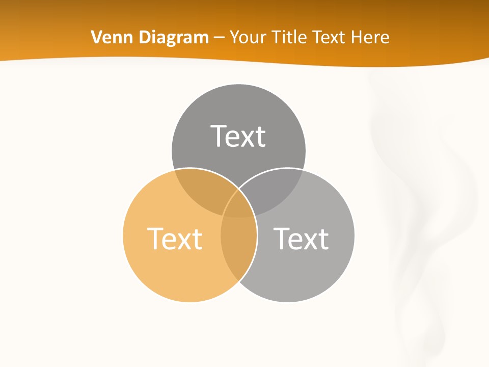 White Illustration Object PowerPoint Template