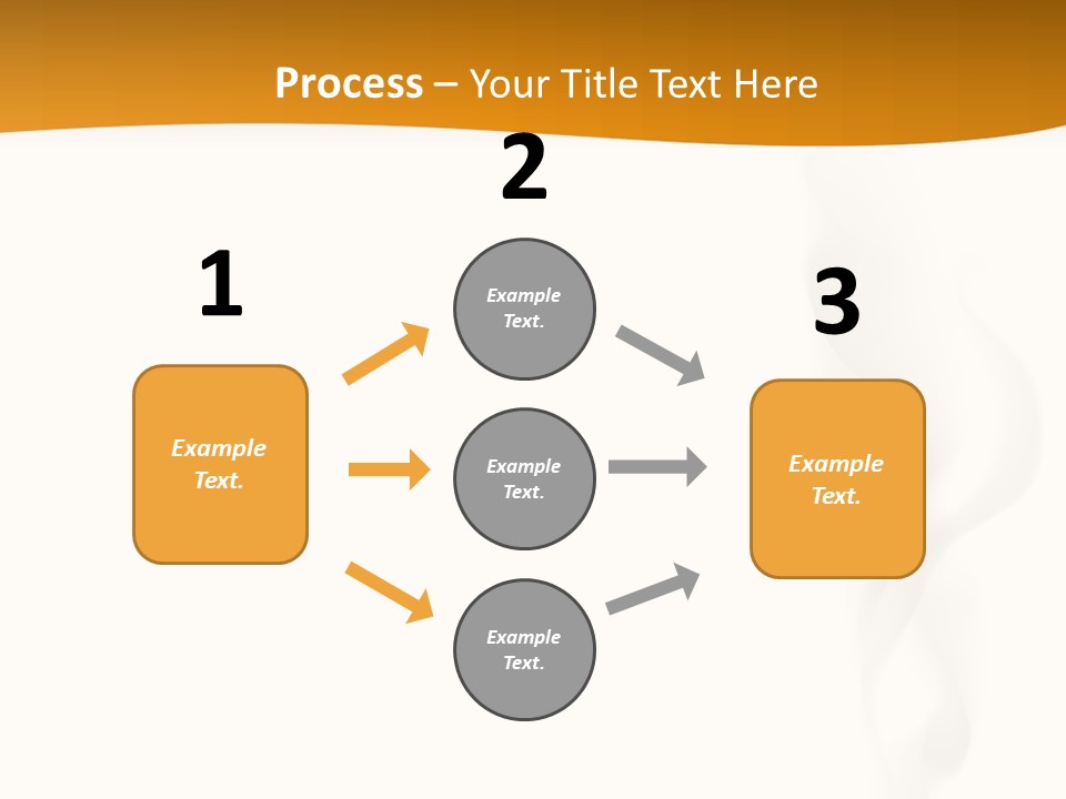 White Illustration Object PowerPoint Template