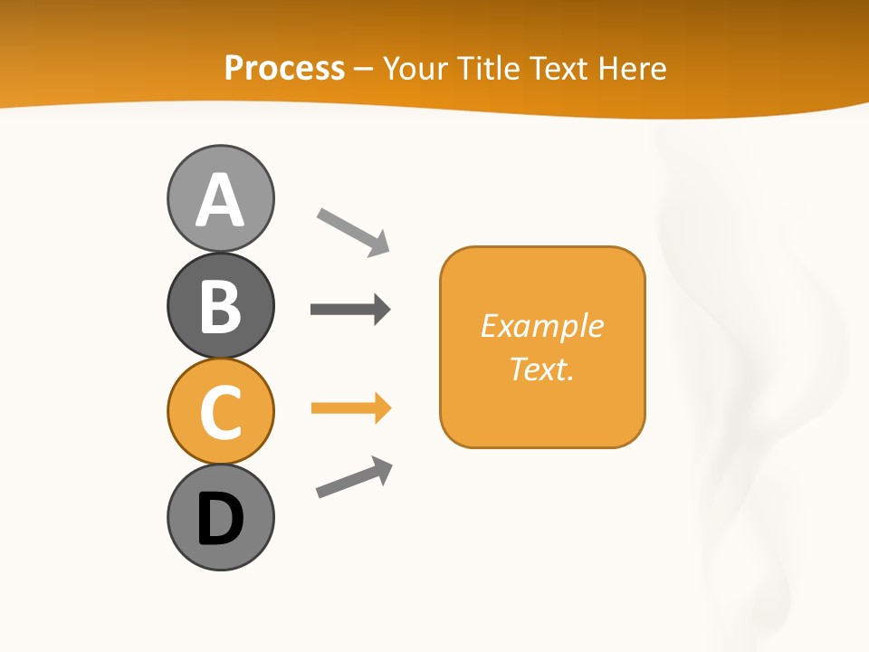 White Illustration Object PowerPoint Template