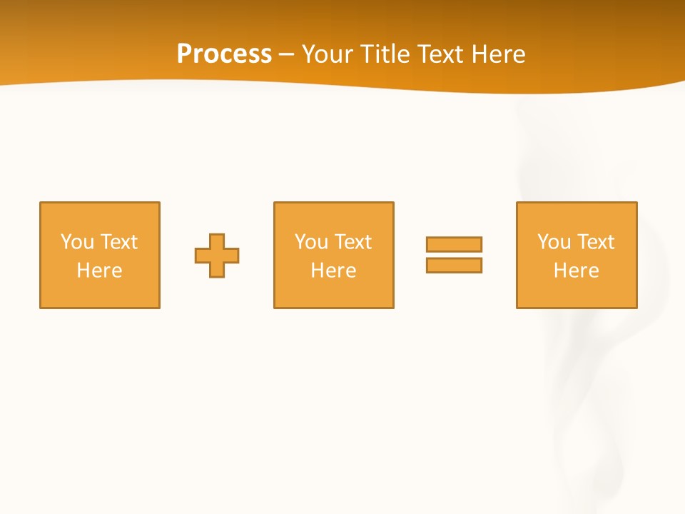 White Illustration Object PowerPoint Template