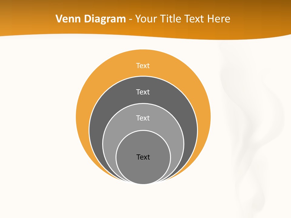 White Illustration Object PowerPoint Template