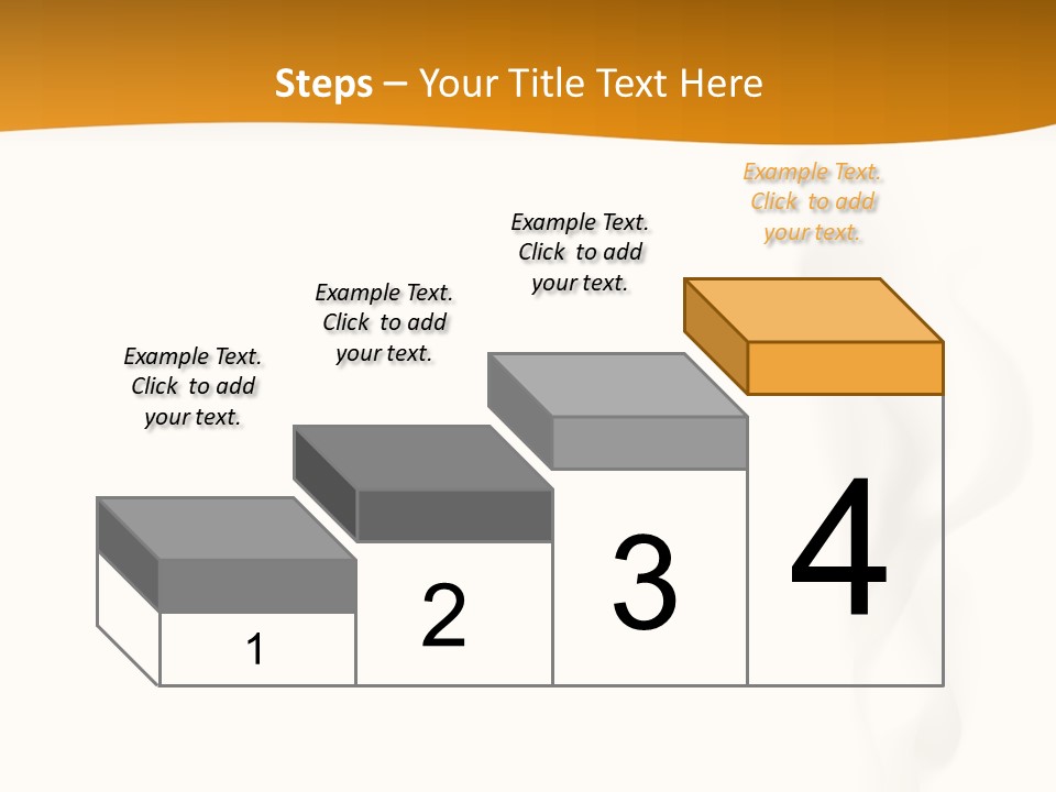 White Illustration Object PowerPoint Template