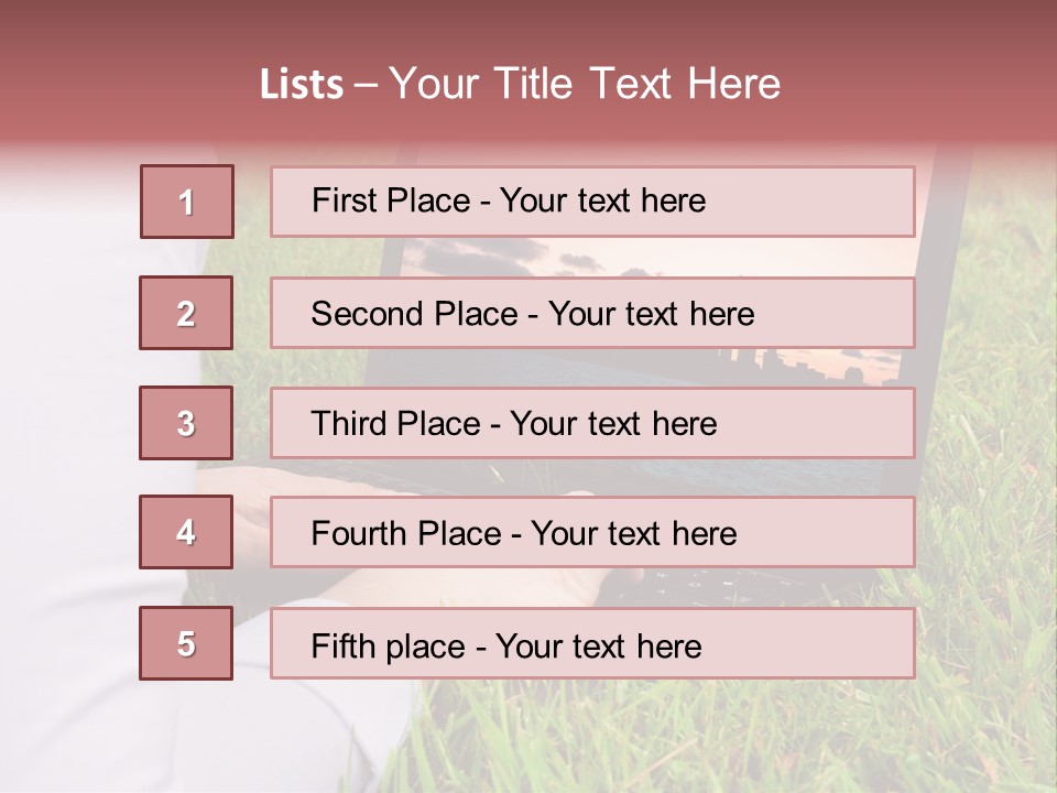 Environment Creative Outdoor PowerPoint Template
