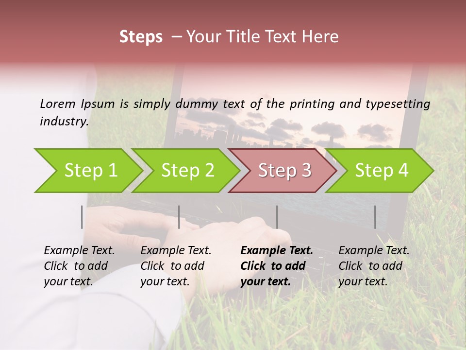 Environment Creative Outdoor PowerPoint Template