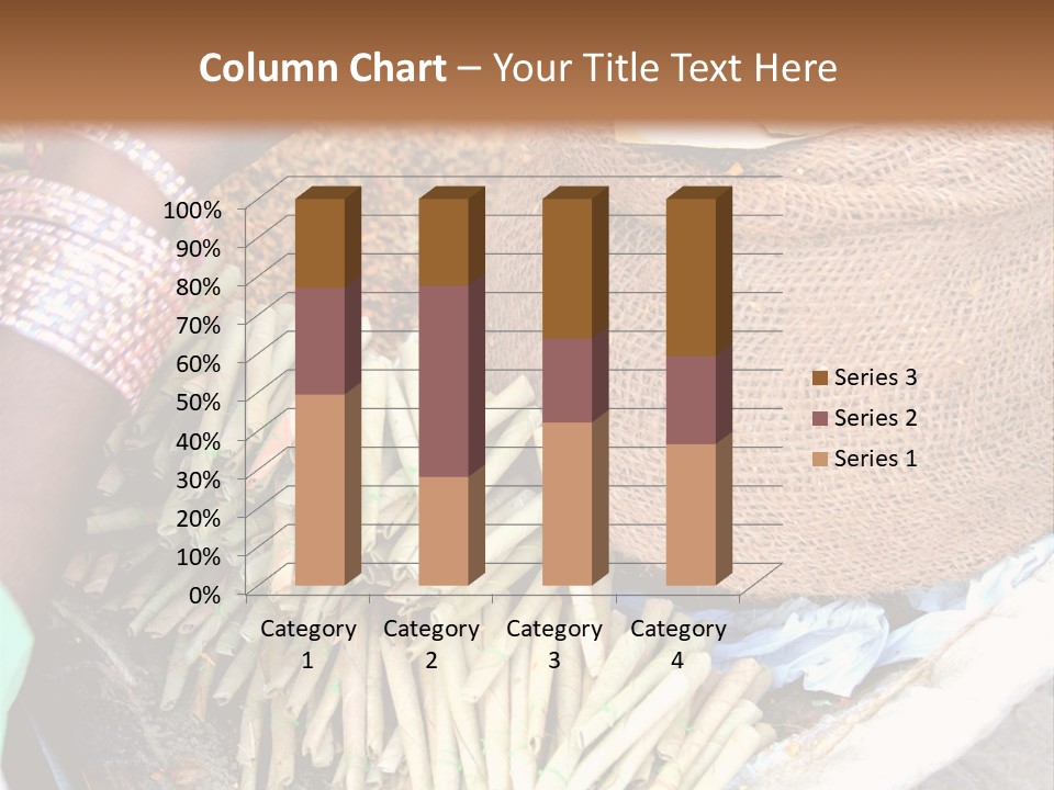 Handmade Bangle Leaf PowerPoint Template