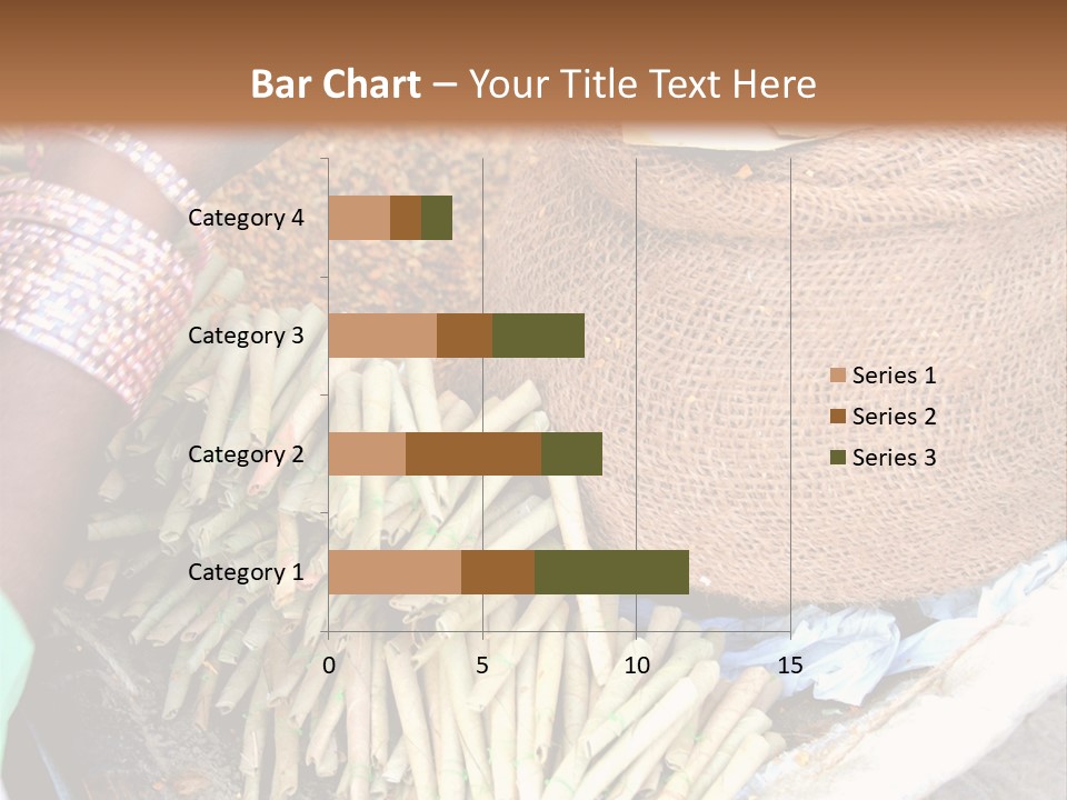 Handmade Bangle Leaf PowerPoint Template