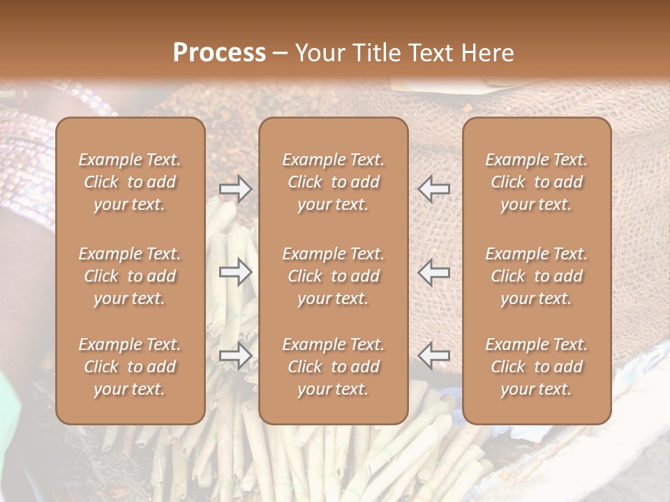 Handmade Bangle Leaf PowerPoint Template