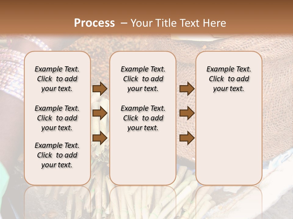 Handmade Bangle Leaf PowerPoint Template