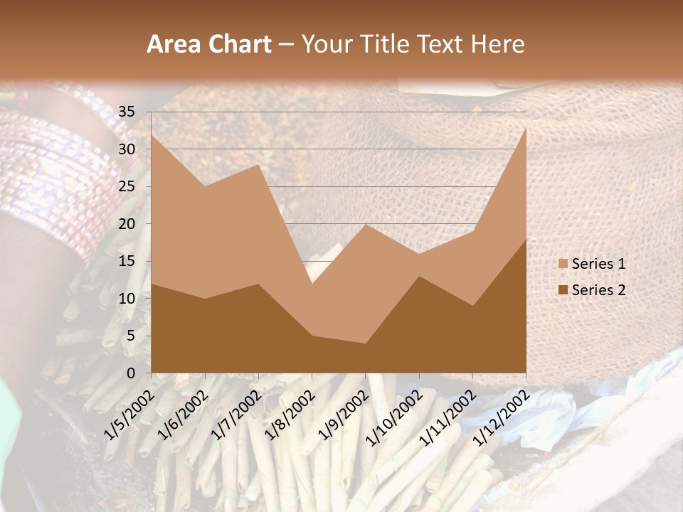 Handmade Bangle Leaf PowerPoint Template