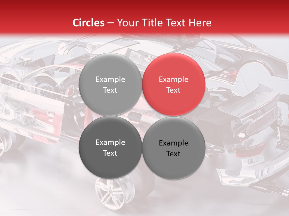 Drill Technology Silhouette PowerPoint Template