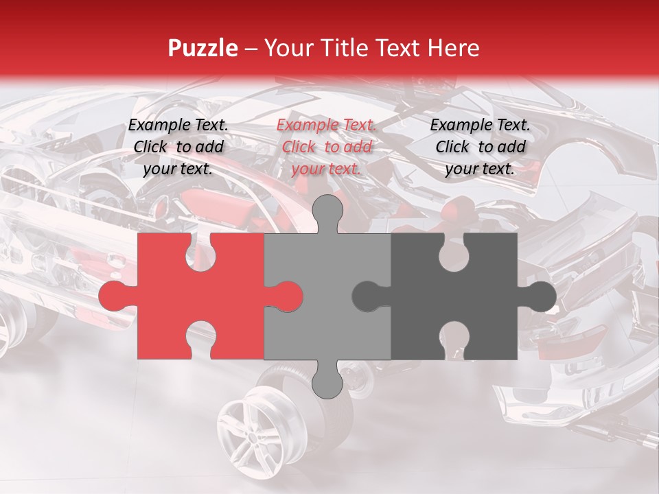 Drill Technology Silhouette PowerPoint Template