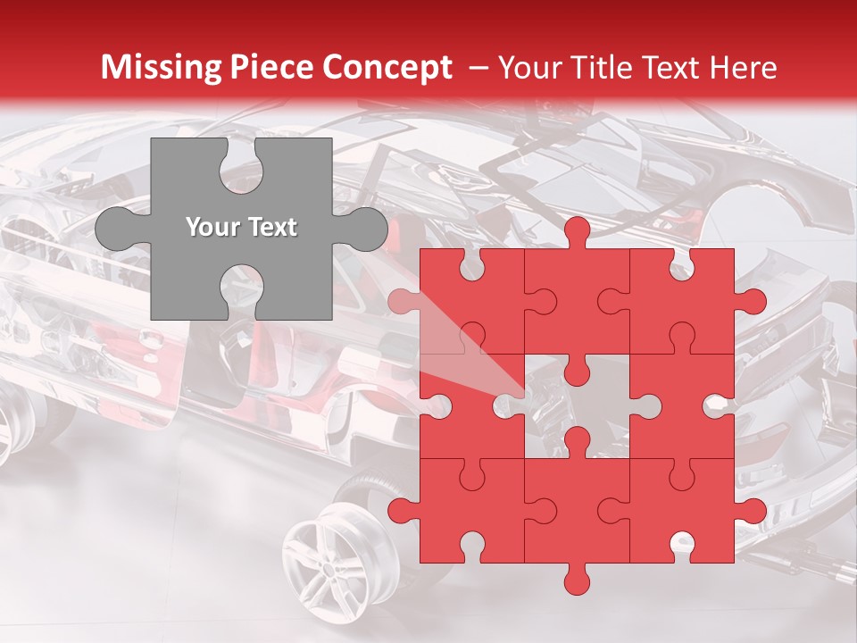 Drill Technology Silhouette PowerPoint Template