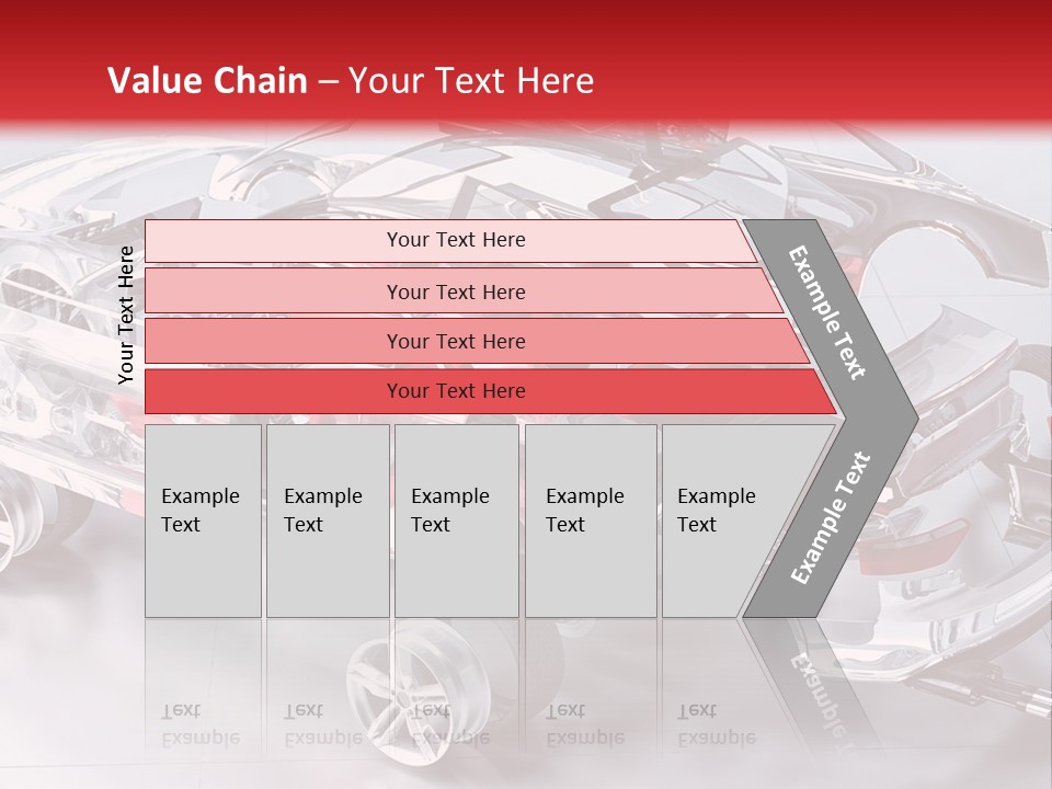 Drill Technology Silhouette PowerPoint Template