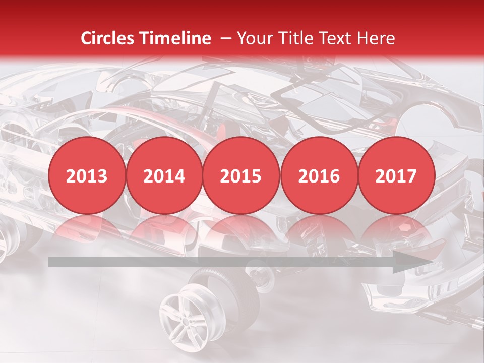 Drill Technology Silhouette PowerPoint Template