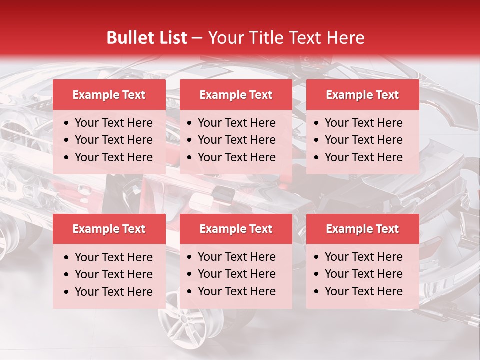 Drill Technology Silhouette PowerPoint Template