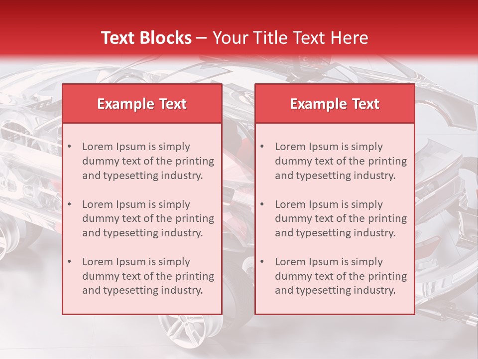 Drill Technology Silhouette PowerPoint Template