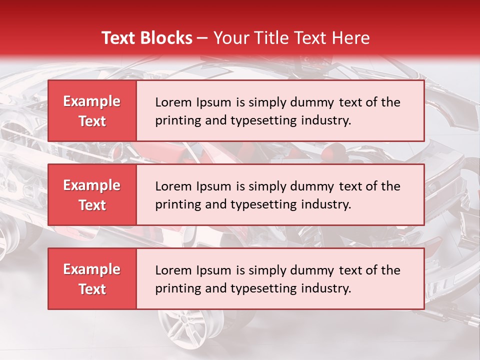Drill Technology Silhouette PowerPoint Template