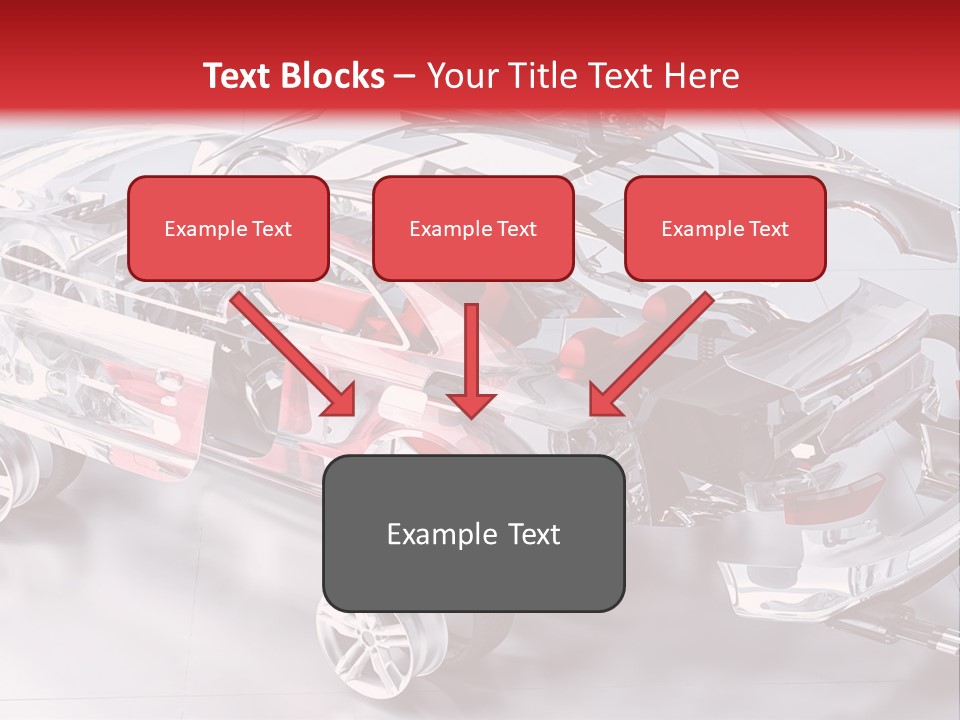 Drill Technology Silhouette PowerPoint Template