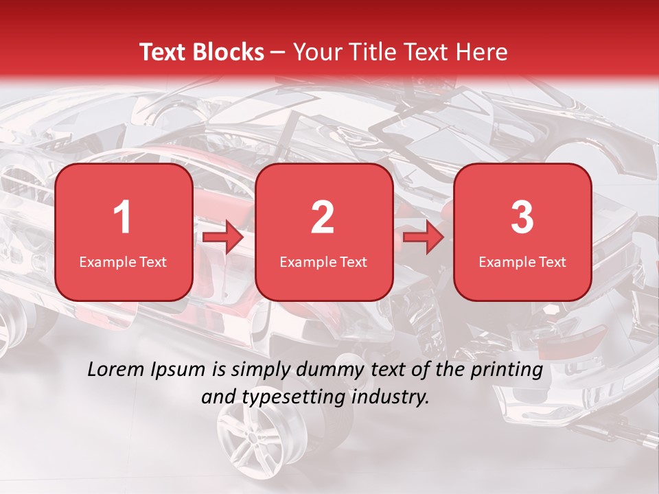 Drill Technology Silhouette PowerPoint Template