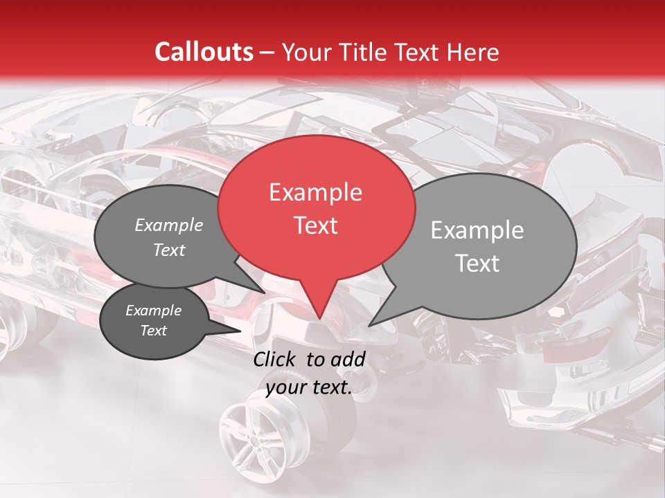Drill Technology Silhouette PowerPoint Template