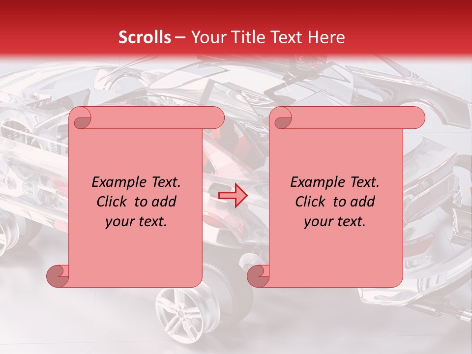 Drill Technology Silhouette PowerPoint Template