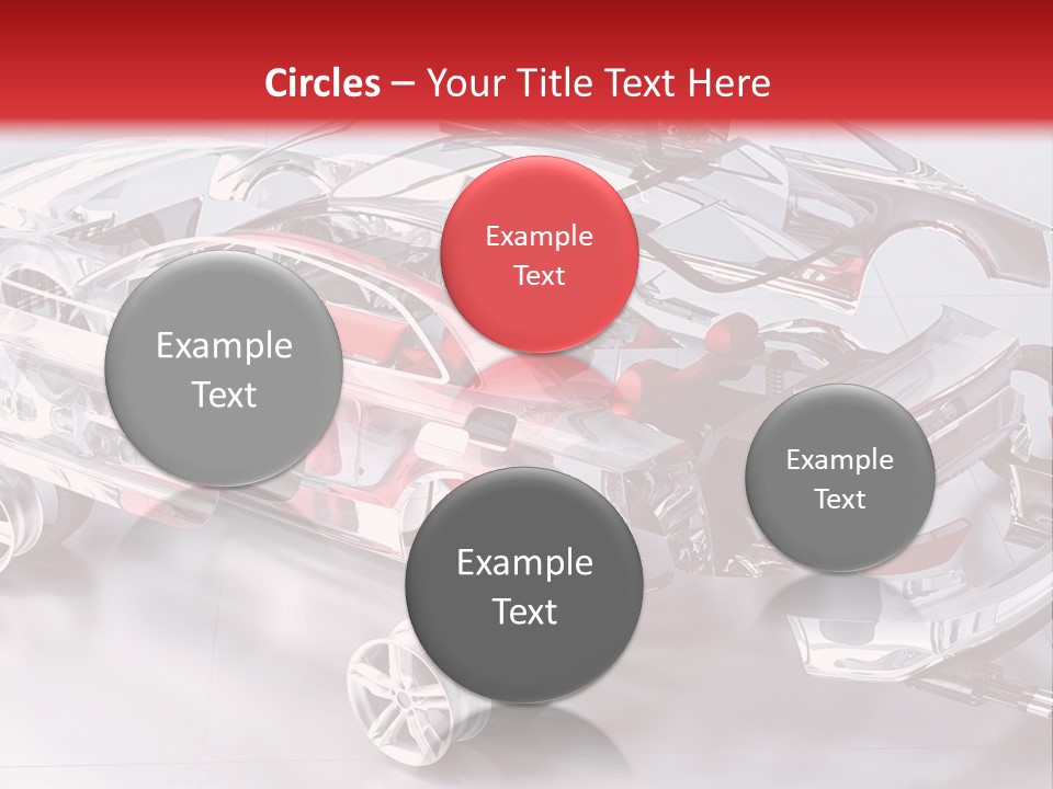 Drill Technology Silhouette PowerPoint Template