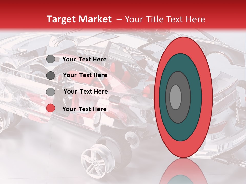 Drill Technology Silhouette PowerPoint Template