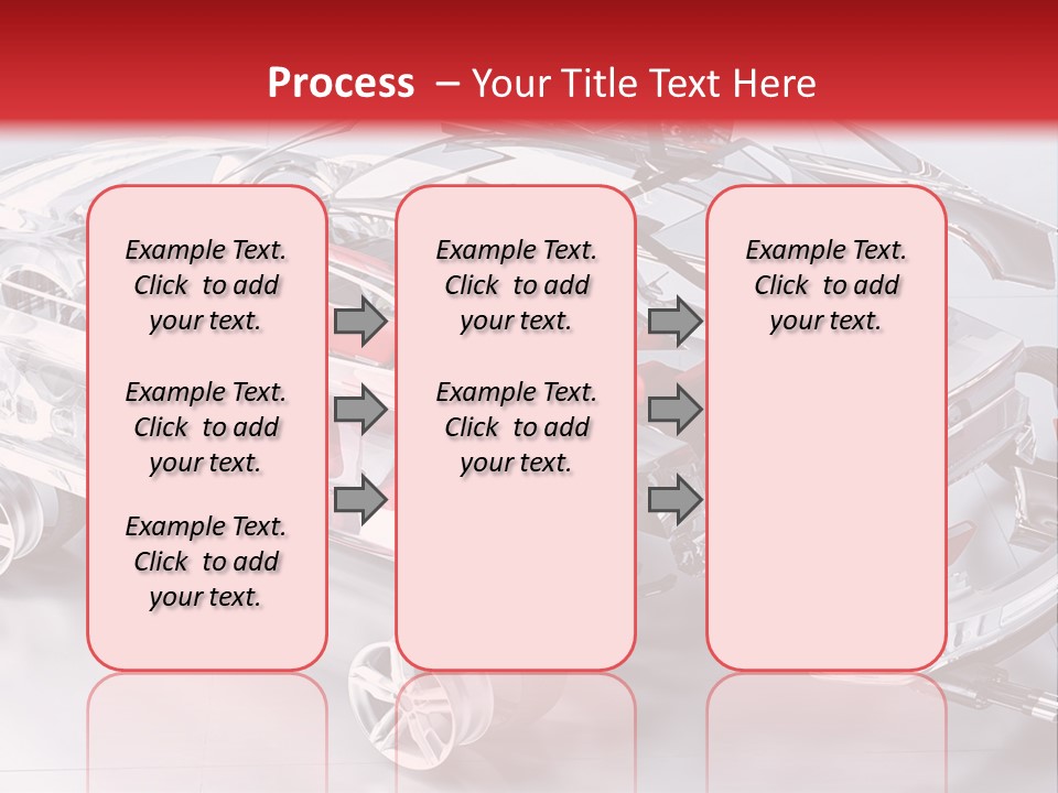 Drill Technology Silhouette PowerPoint Template