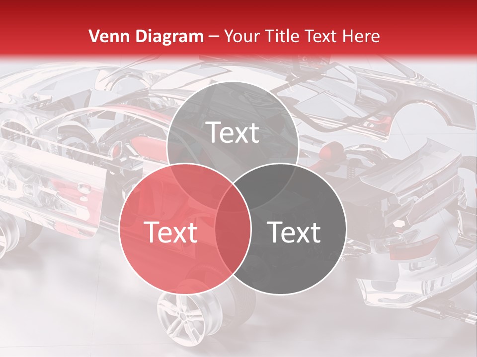 Drill Technology Silhouette PowerPoint Template