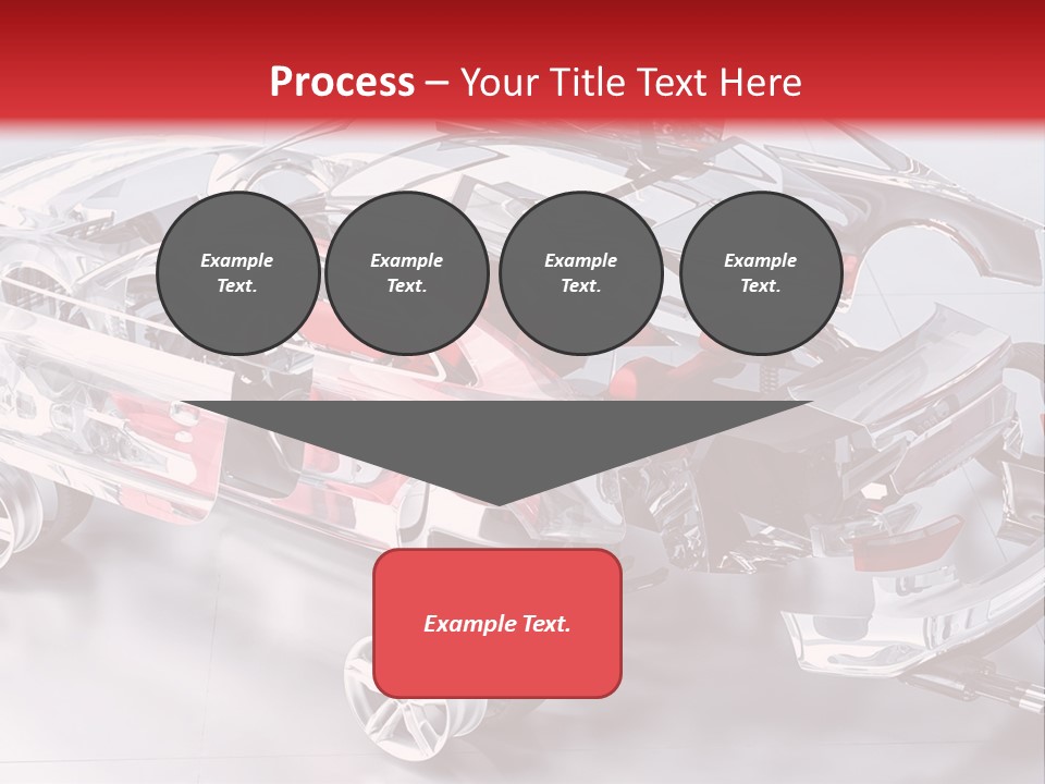 Drill Technology Silhouette PowerPoint Template