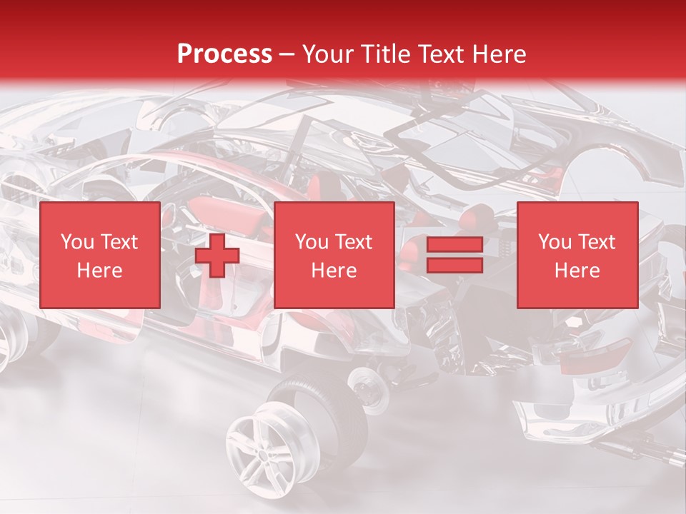 Drill Technology Silhouette PowerPoint Template
