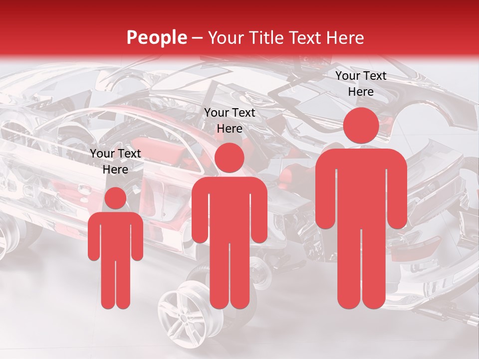 Drill Technology Silhouette PowerPoint Template