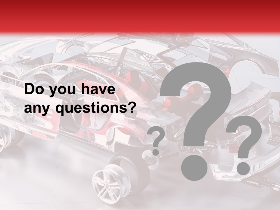 Drill Technology Silhouette PowerPoint Template