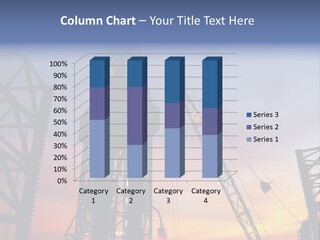 Drill Technology Silhouette PowerPoint Template