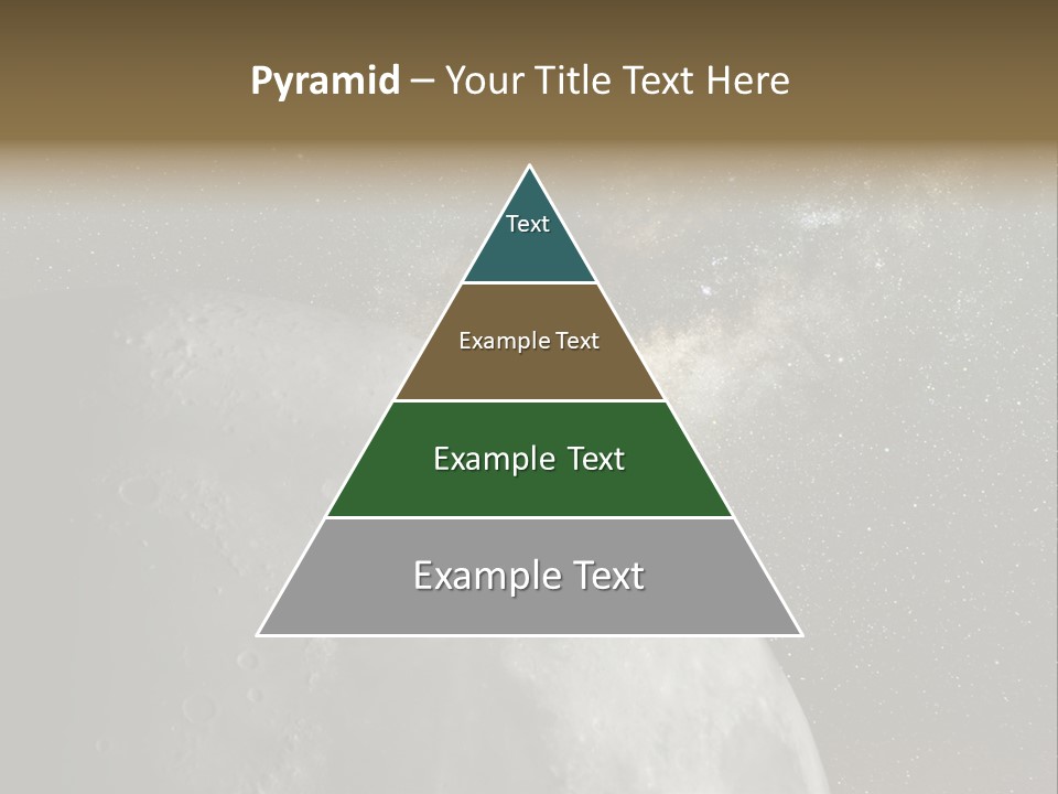 Real Constellation Night PowerPoint Template