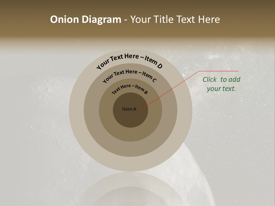 Real Constellation Night PowerPoint Template