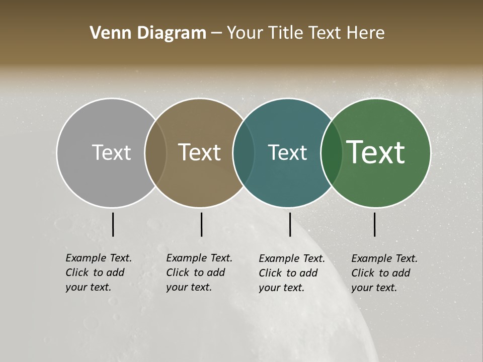 Real Constellation Night PowerPoint Template