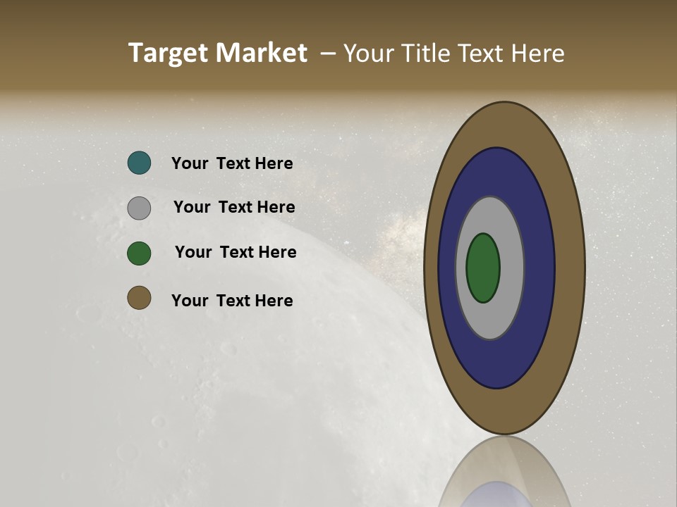 Real Constellation Night PowerPoint Template